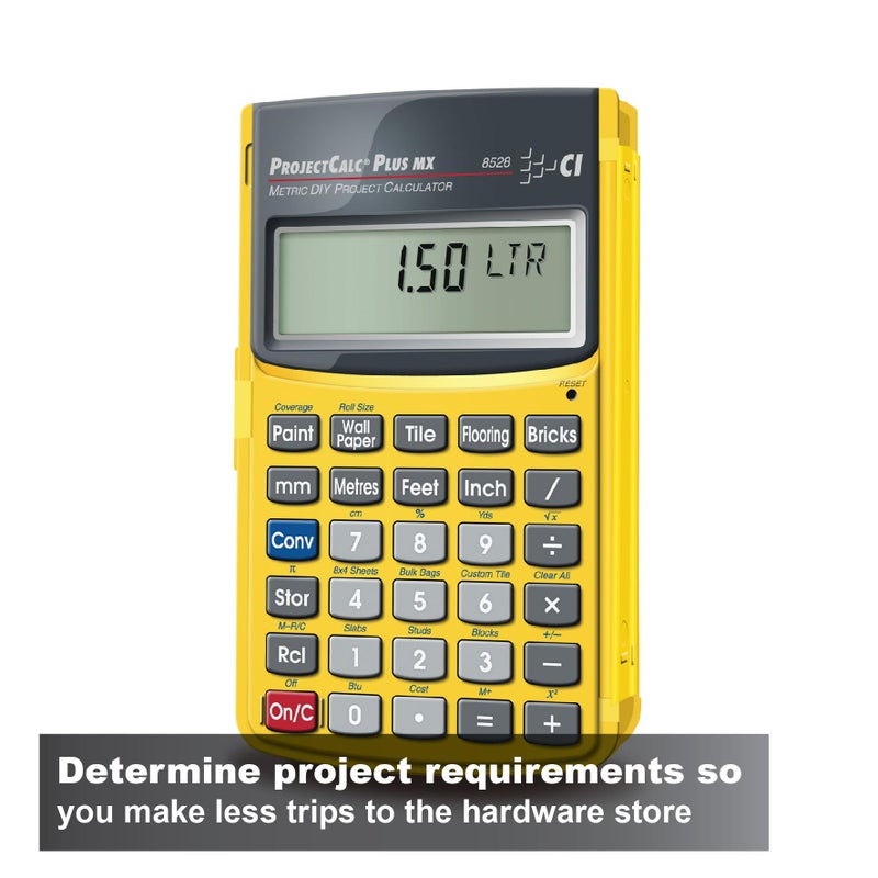 Calculated Industries 8528 Metric Do-It-Yourself Calculator - Image 4